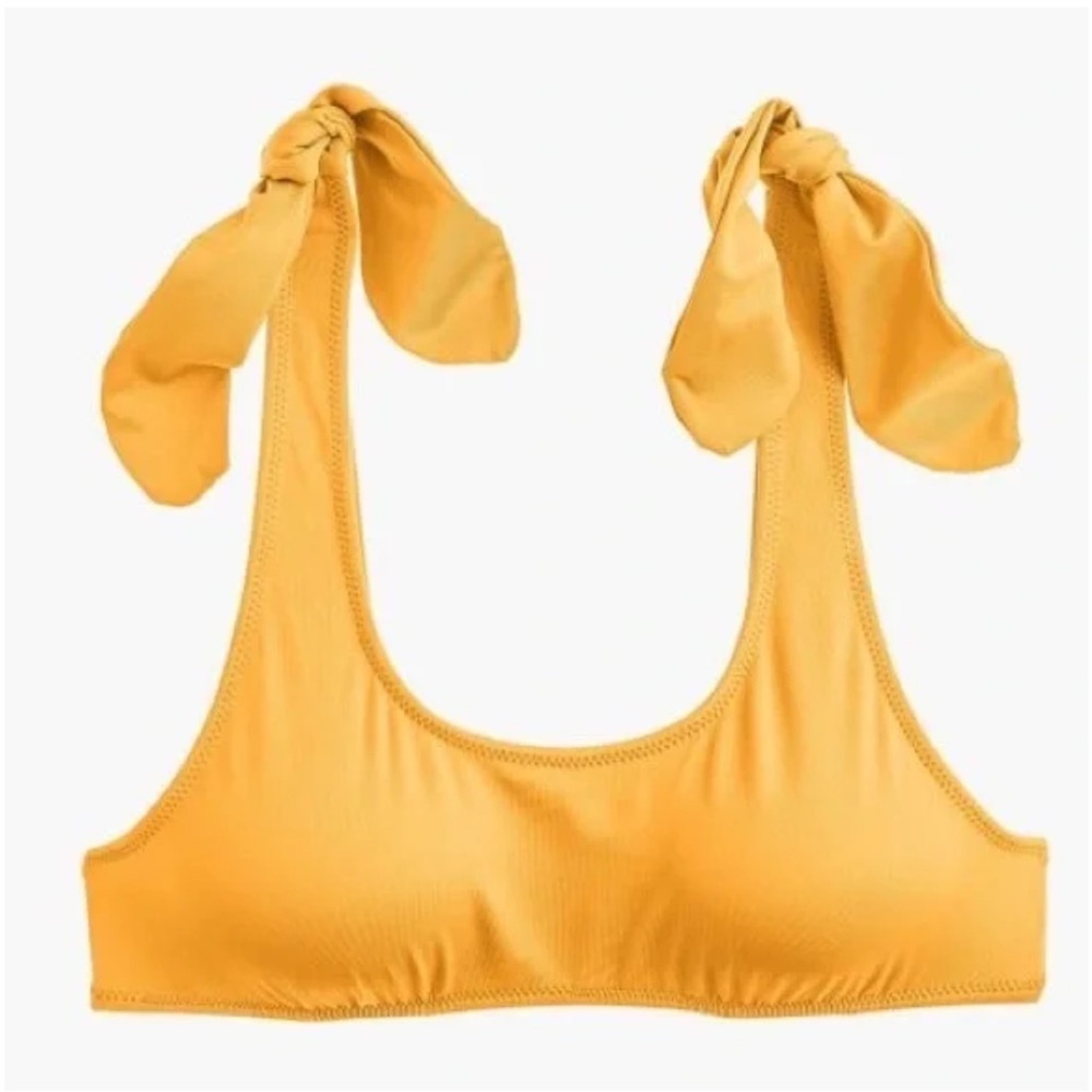J.Crew Playa Nantucket Tie-Shoulder Bikini size small